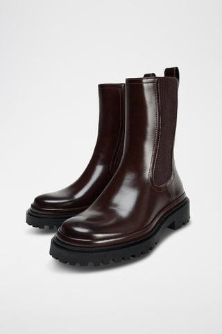 Bottines Chelsea - Marron