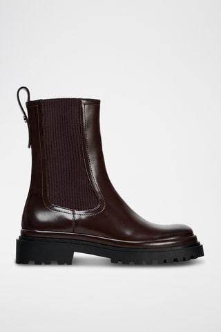 Bottines Chelsea - Marron