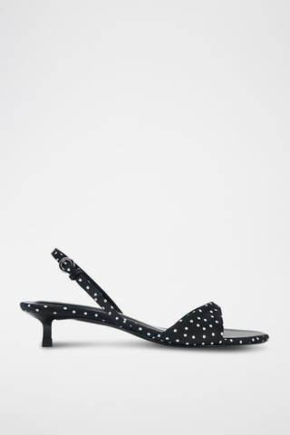 Sandales à talons - Noir