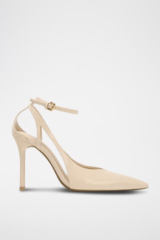 Escarpins vernis - Ivoire