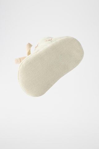 Chaussons - Ecru et rose