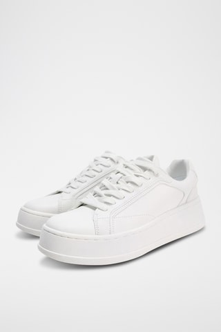 Baskets plateformes - Blanc