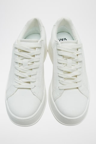 Baskets plateformes - Blanc