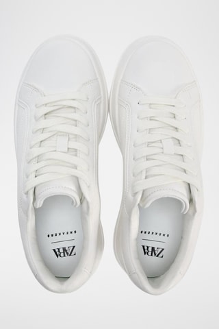 Baskets plateformes - Blanc