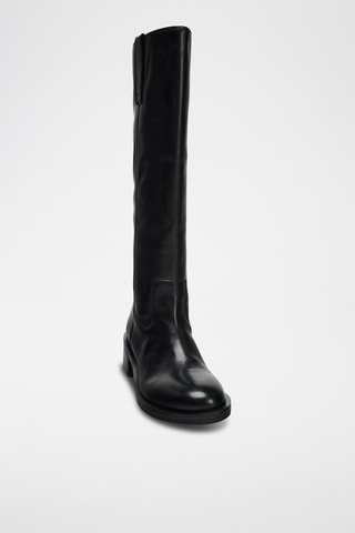 Bottes en cuir - Noir
