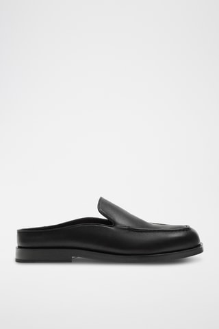 Mocassins en cuir - Noir