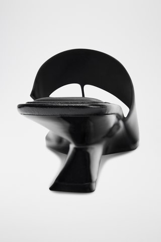 Sandales à talons - Noir