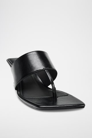 Sandales à talons - Noir