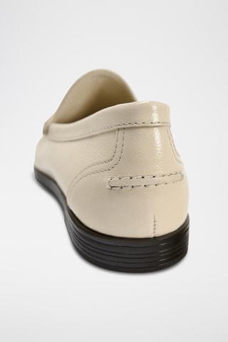 Mocassins en cuir - Blanc