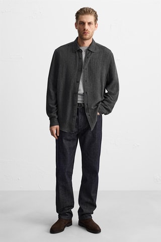 Bottines Chelsea en nubuck - Marron foncé