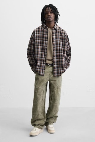 Baskets montantes - Ecru et beige