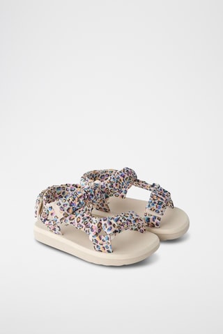 Sandales - Rose poudré et ciel