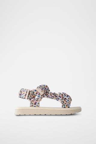 Sandales - Rose poudré et ciel