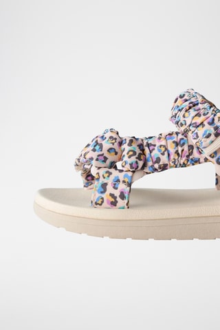 Sandales - Rose poudré et ciel