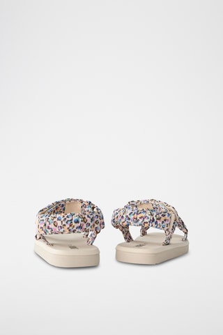 Sandales - Rose poudré et ciel