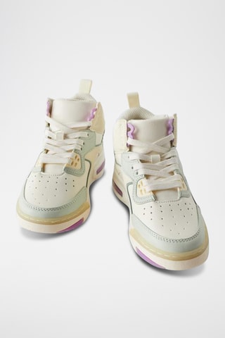 Baskets montantes - Blanc