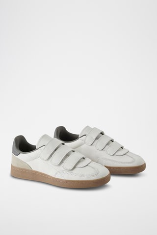 Baskets en cuir - Blanc