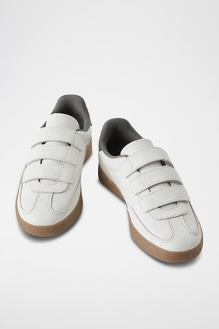 Baskets en cuir - Blanc