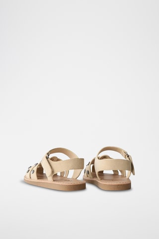 Sandales en nubuck - Beige
