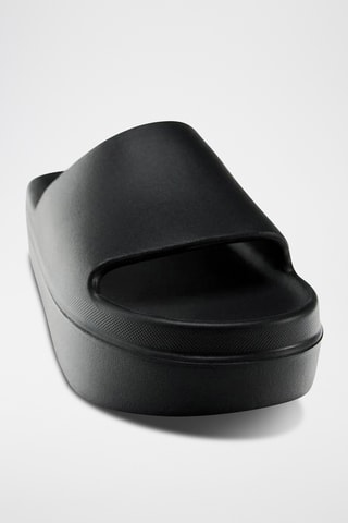 Mules plateformes - Noir