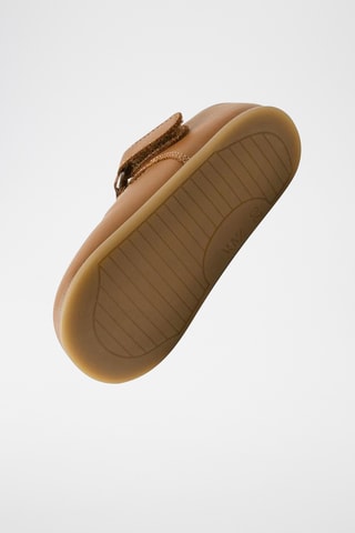 Sandales en cuir - Marron clair