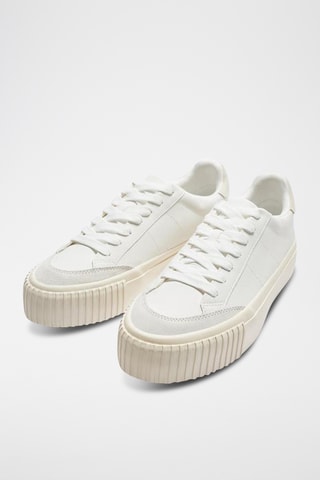 Baskets - Blanc et écru