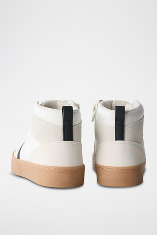 Baskets montantes - Beige