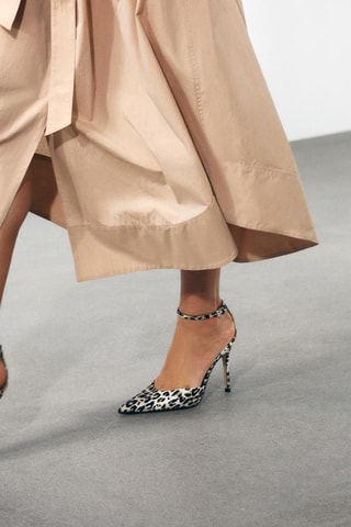 Escarpins - Ecru et noir