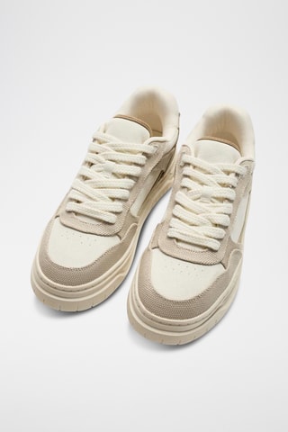 Tennis - Ecru et marron