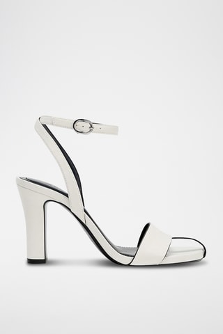 Sandales à talons - Blanc