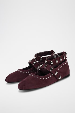 Babies en nubuck - Bordeaux