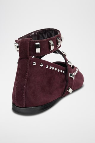 Babies en nubuck - Bordeaux