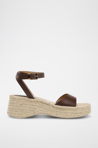 Sandales à talons - Marron clair