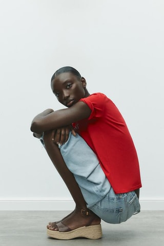 Sandales à talons - Marron clair