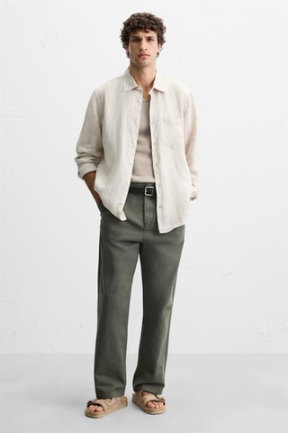 Mules en nubuck - Beige