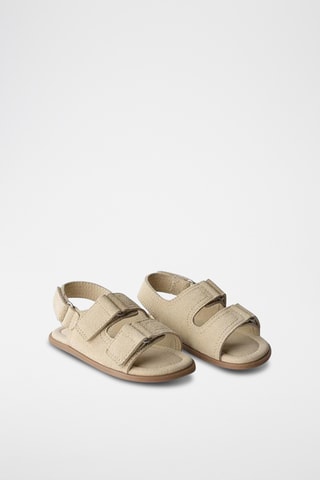 Sandales en nubuck - Beige