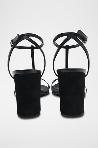 Sandales compensées - Noir