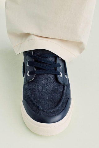 Chaussures bateau - Bleu marine