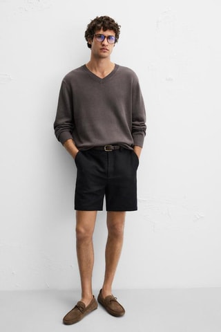 Mocassins en nubuck - Marron