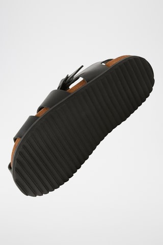 Méduses en cuir - Noir