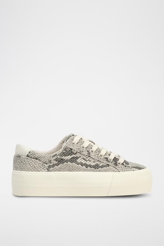 Baskets plateformes - Gris clair