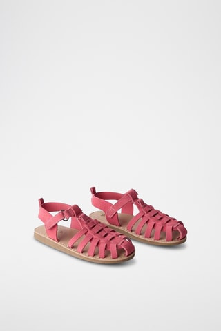 Spartiates en nubuck - Rose