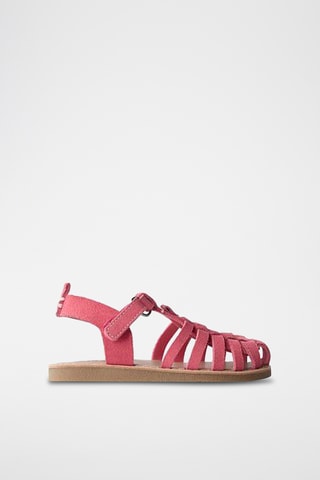Spartiates en nubuck - Rose