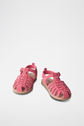 Spartiates en nubuck - Rose