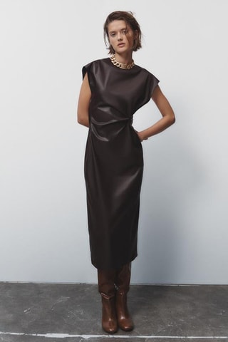 Bottes en cuir - Marron