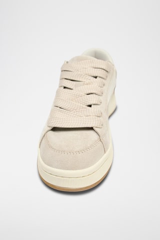 Tennis plateformes - Ecru