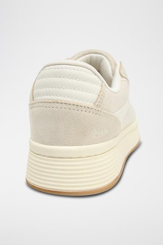 Tennis plateformes - Ecru