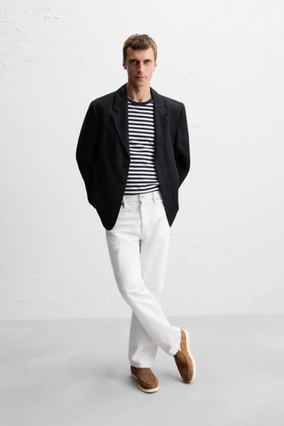 Mocassins en nubuck - Marron