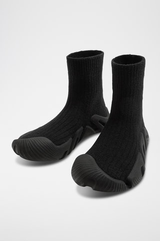 Tennis-chaussettes - Noir