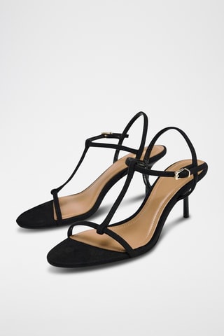 Sandales à talons - Noir
